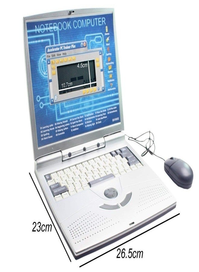 Heer Activities & Games Fun Laptop Notebook Computer Toy for Kids - Image 2